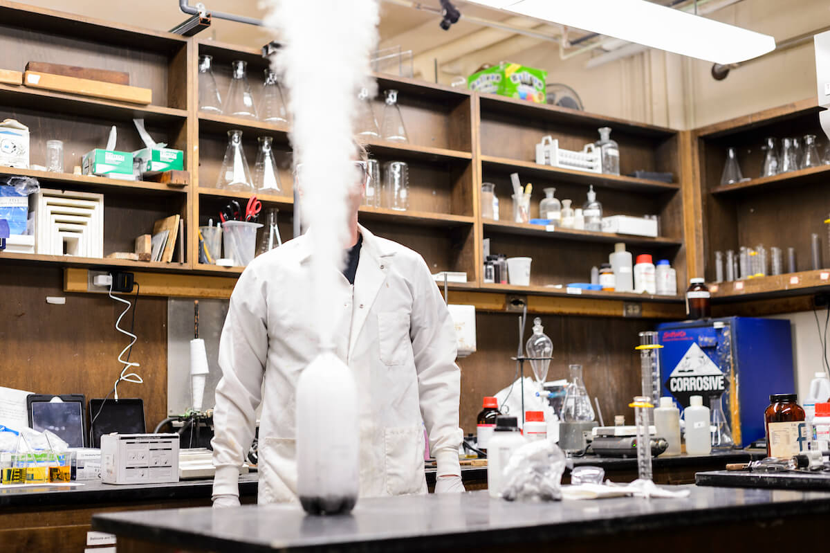 Chemistry comes alive in the classroom